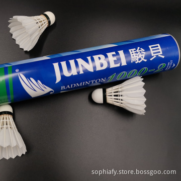 Beginner Training Goose Feather Straight Durable Shuttlecock